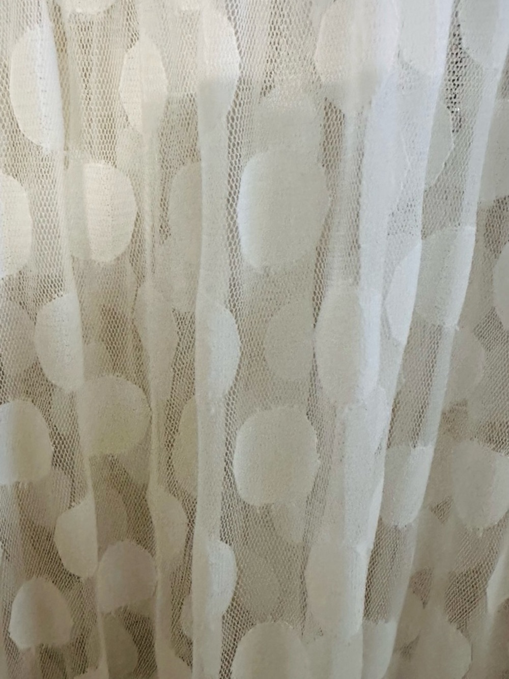 🤍🤍White Sheer Polka Dot Maxi Dress🤍🤍 - Picture 7 of 7